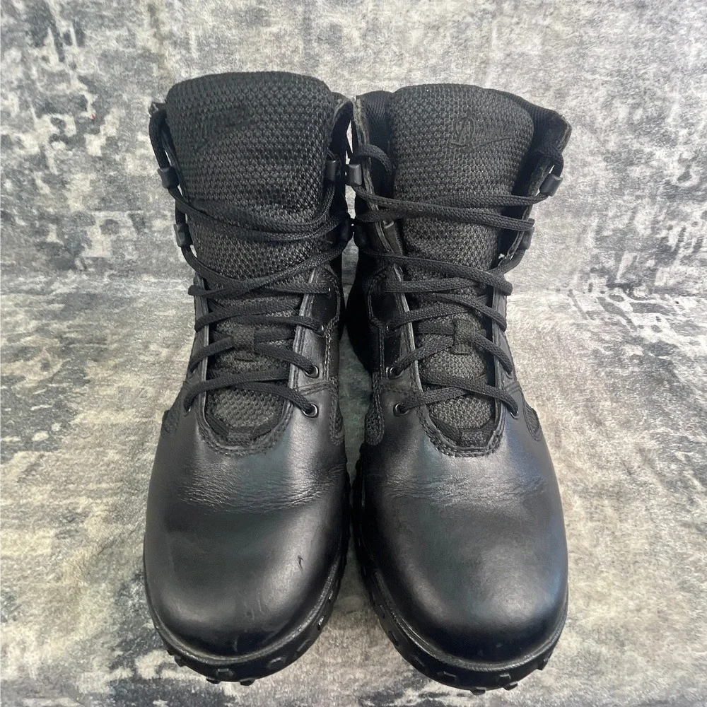 Danner Scorch Side Zip Tactical Boots Mens 10.5 Black Mesh Duty Boots